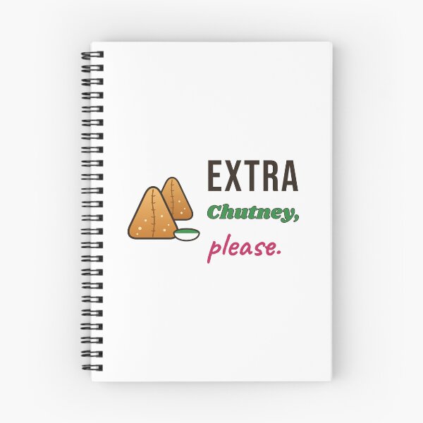 Item preview, Extra Chutney, Please (Samosa) Indian Street Food Humor designed and sold by Diya & Dot.