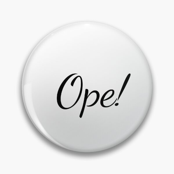 Item preview, Ope! - Midwestern Interjection Sticker designed and sold by RikkiTikkiHut.