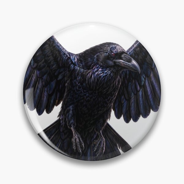Item preview, Nox Black Raven Sticker designed and sold by baalph.
