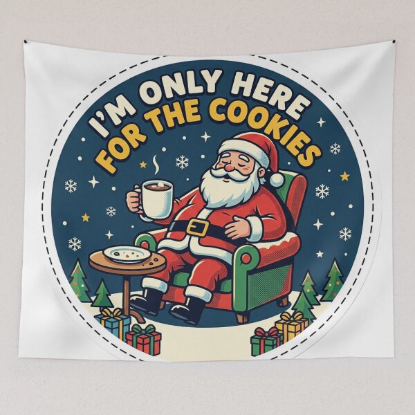 Item preview, Funny Santa Christmas Sticker designed and sold by Simplybe1.