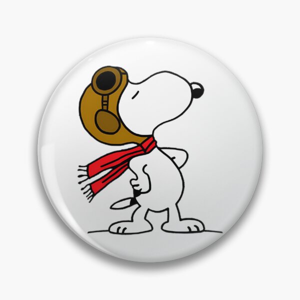 Item preview, Peanuts Snoopy Flying Ace designed and sold by Sapphirajorie.