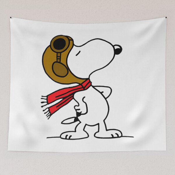 Item preview, Peanuts Snoopy Flying Ace designed and sold by Sapphirajorie.