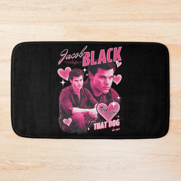 Item preview, Twilight Team Jacob Pink Hearts   designed and sold by PhaidraKarole.