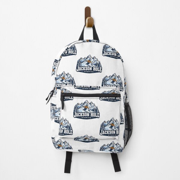 Item preview, Jackson Hole Skiing Adventure in Wyoming Mountain Landscape Design designed and sold by nirajsham.