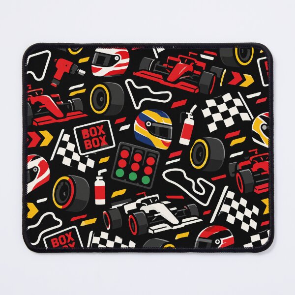 Item preview, Box Box Racing – Formula Racing Motorsport Seamless Pattern - F1 designed and sold by therockstuff.