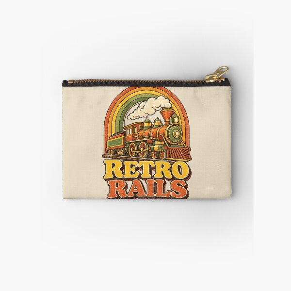 Artikelvorschau, Retro Rails – Vintage Rainbow Dampfzug entworfen und verkauft von AwesomeBeyondLimits.