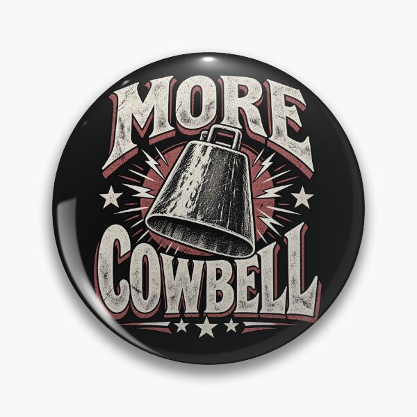 Item preview, More Cowbell! designed and sold by DamnDealDone.