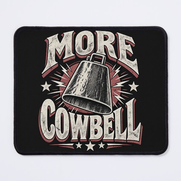 Item preview, More Cowbell! designed and sold by DamnDealDone.