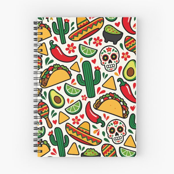 Item preview, Mexican Fiesta – Colorful Mexican Food & Culture Pattern designed and sold by therockstuff.