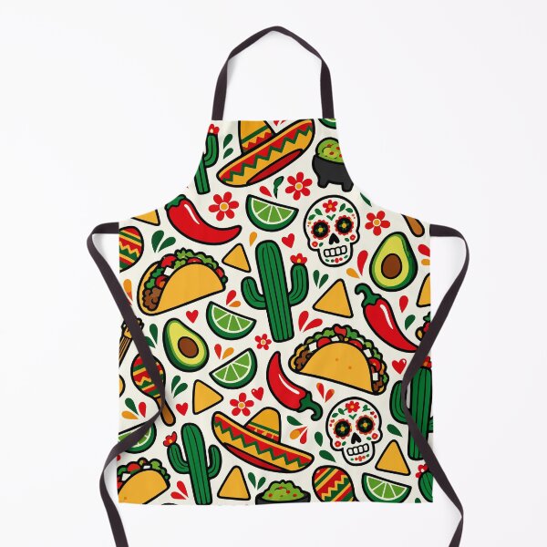 Item preview, Mexican Fiesta – Colorful Mexican Food & Culture Pattern designed and sold by therockstuff.