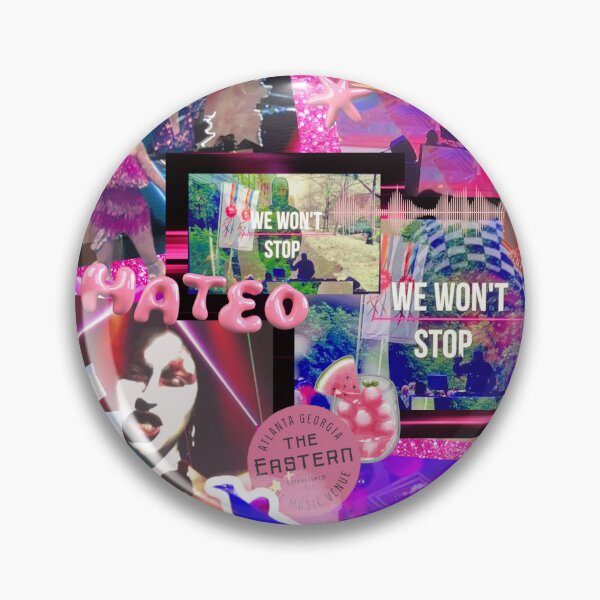 Item preview, Solid Pink Disco 2025 mentor Mateo Segade at The Eastern ATL Collage Fanart designed and sold by Oxymoronic Madness.