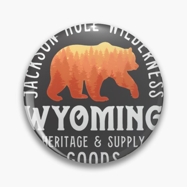 Item preview, Jackson Hole Bear Design for Men and Women Featuring Wyoming Wilderness designed and sold by nirajsham.