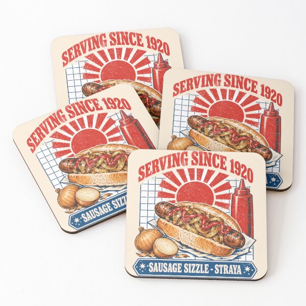 Item preview, Serving Since 1920 Sausage Sizzle Straya Auatralia Food designed and sold by Yellowriversss.