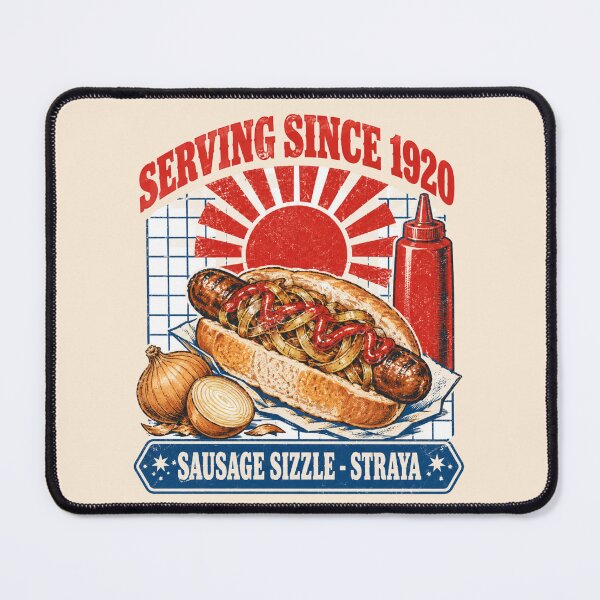 Item preview, Serving Since 1920 Sausage Sizzle Straya Auatralia Food designed and sold by Yellowriversss.