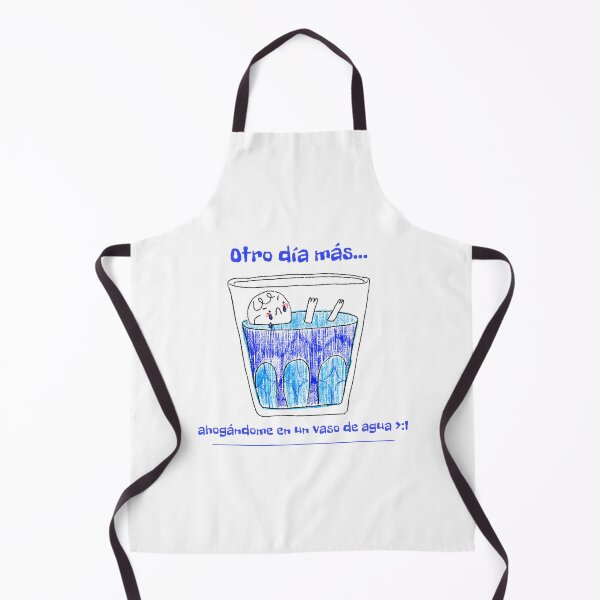 Item preview, Ahogándome en un vaso de agua - Diseño divertido de frase en español designed and sold by SimTaz.