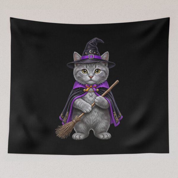 Item preview, Cute Halloween cat designed and sold by ReneMM.