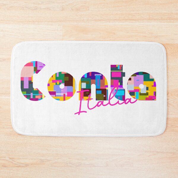 Item preview, Contà, Trento, Italia, diseño tipográfico colorido para viajeros designed and sold by Wanderful-roads.