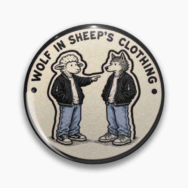 Item preview, Wolf in Sheep's Clothing designed and sold by RowanBrind.
