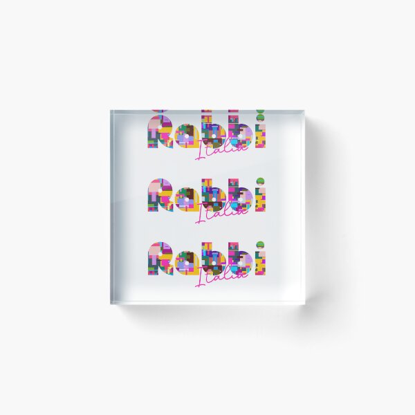 Artikelvorschau, Rabbi, Trient, Italien, Italia, farbenfrohes Typografie-Design für Reisende entworfen und verkauft von Wanderful-roads.