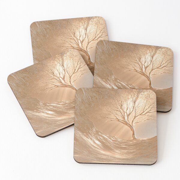Item preview,  Golden Tree of Life on Sand Dunes designed and sold by MargaretWiktor.