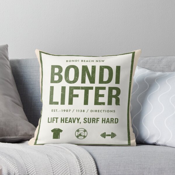 Item preview, Bondi Lifter Beach Gym Surf Australia Workout Aussie Slag designed and sold by Yellowriversss.