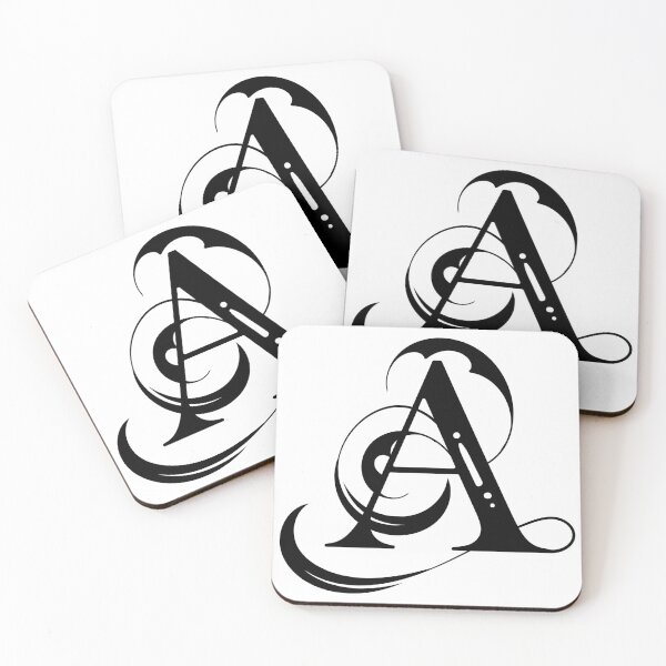 Item preview, Simple black letter A designed and sold by YoyoSolo.
