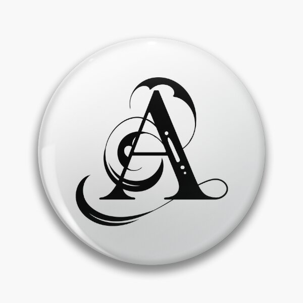 Item preview, Simple black letter A designed and sold by YoyoSolo.