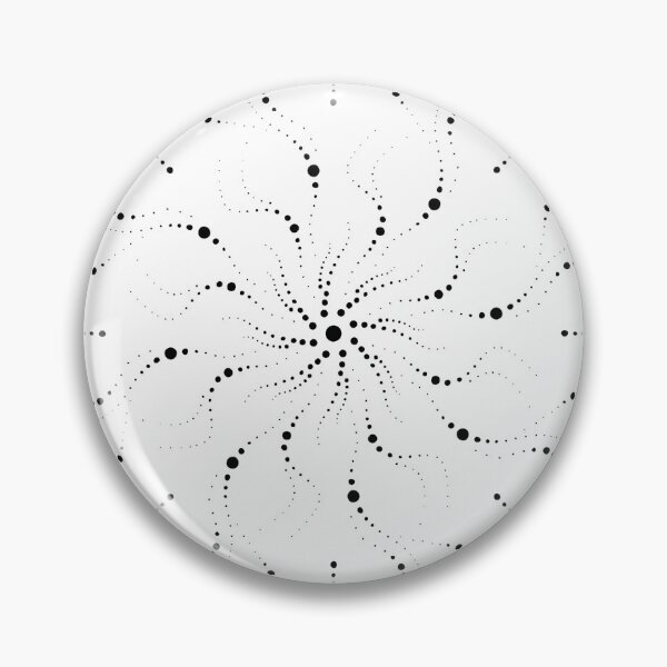Artikelvorschau, Pointillistische Rosette – Geometrisch-abstraktes Mandala entworfen und verkauft von LolaCrea-Art.