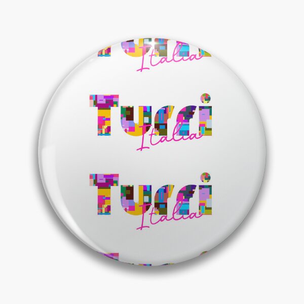 Item preview, Turri, Medio Campidano, Italia, diseño de tipografía colorida para viajeros designed and sold by Wanderful-roads.