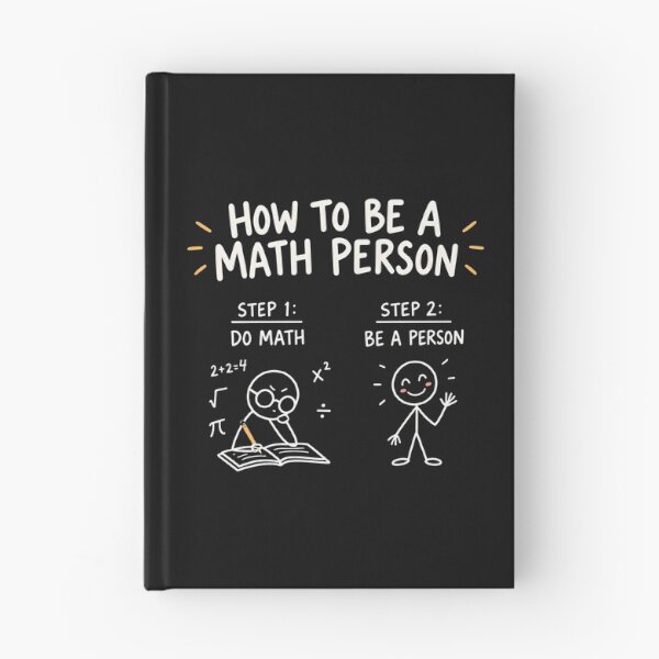 Item preview, How to Be a Math Person designed and sold by Lina Caro.
