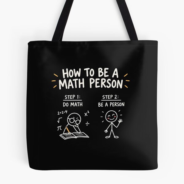 Item preview, How to Be a Math Person designed and sold by Lina Caro.