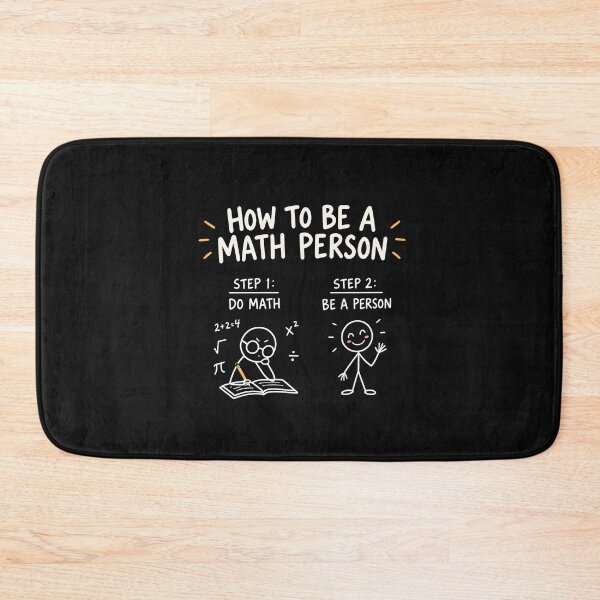 Item preview, How to Be a Math Person designed and sold by Lina Caro.
