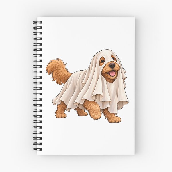 Item preview, Cute Dog in Ghost Costume for Halloween designed and sold by Seasons & Reasons.