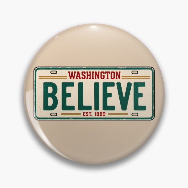 Artikelvorschau, Glauben Sie an das Nummernschild Washington entworfen und verkauft von pikes84.