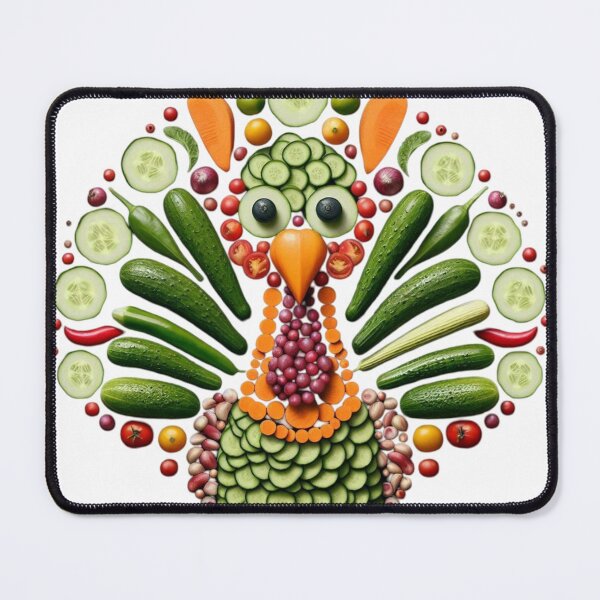 Item preview, Thanksgiving Turkey Made Of Veggies designed and sold by LavIsInTheAir.