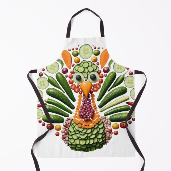 Item preview, Thanksgiving Turkey Made Of Veggies designed and sold by LavIsInTheAir.