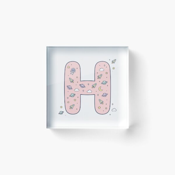 Item preview, H - Floral Alphabet Letter designed and sold by BoldcreationsM.