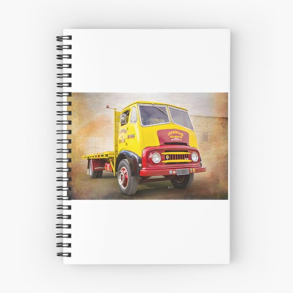 Artikelvorschau, Illustration eines Austin-Trucks im Vintage-Stil für Liebhaber klassischer Fahrzeuge entworfen und verkauft von WhutIsXbox.