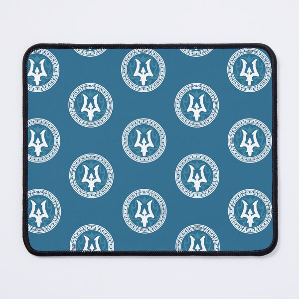Item preview, Percy Jackson "Poseidon" Cabin Emblem Pattern (Blue Background) designed and sold by jamierachelz.