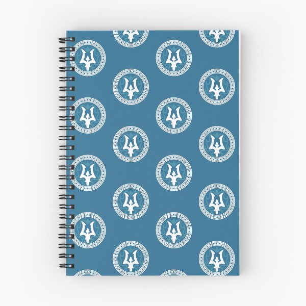 Item preview, Percy Jackson "Poseidon" Cabin Emblem Pattern (Blue Background) designed and sold by jamierachelz.
