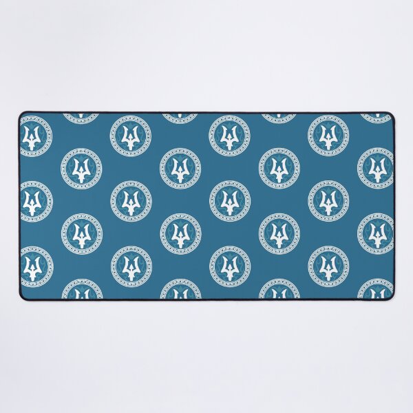 Item preview, Percy Jackson "Poseidon" Cabin Emblem Pattern (Blue Background) designed and sold by jamierachelz.