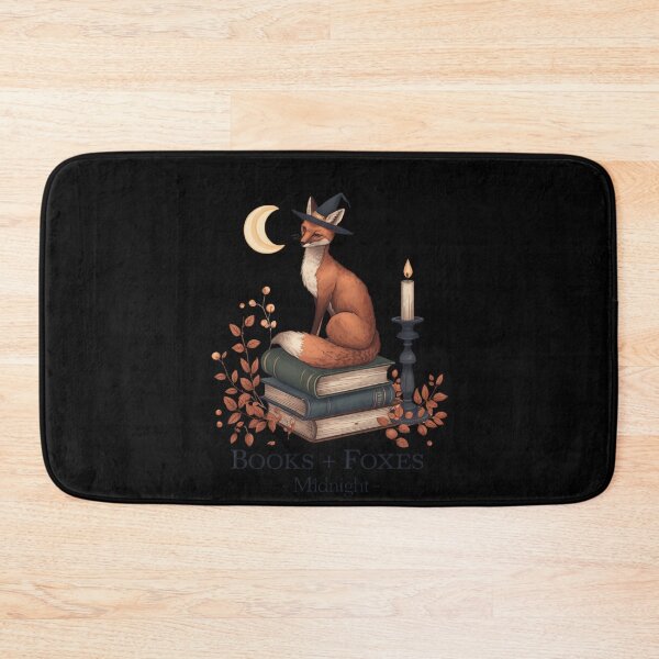 Item preview, Witchy Book Lover Fox designed and sold by ChicTrendz.