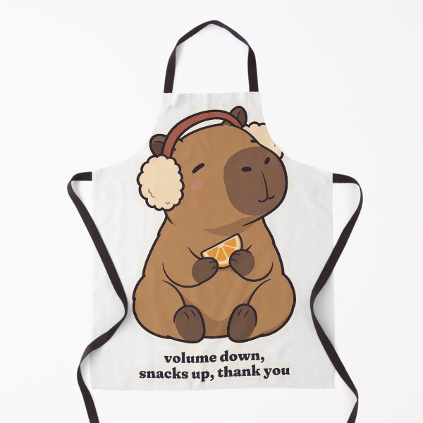Item preview, Overstimulated Capybara Volume Down Snacks Up designed and sold by OuqCreations.