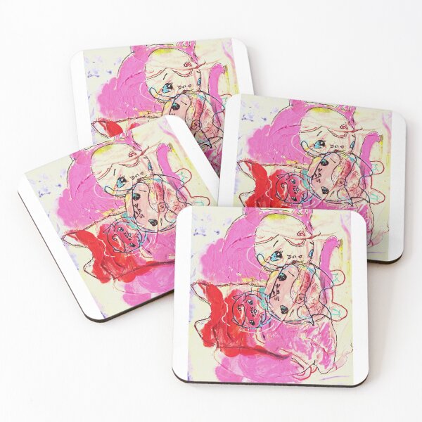 Item preview, Pink Chaos | Abstract Mixed Media designed and sold by Shagilagi.