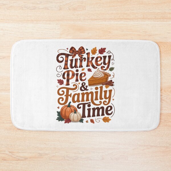Item preview, Turkey Pie And Family Time – Thanksgiving Fall Art designed and sold by jkrphoto.