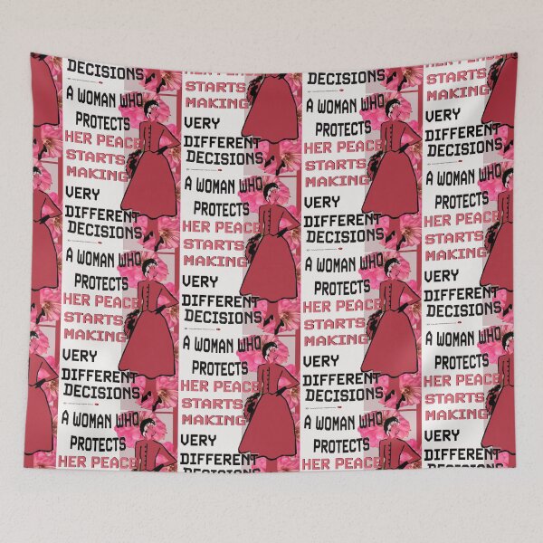 Item preview, "A WOMAN WHO PROTECTS PEACE MAKES DIFFERENT DECISIONS"no.36 designed and sold by VAVibrationArt.