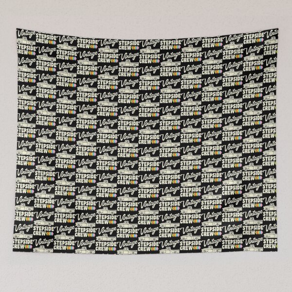 Item preview, Vintage Step Side Pickup Truck Illustration with Crew Short Bed Design designed and sold by WhutIsXbox.