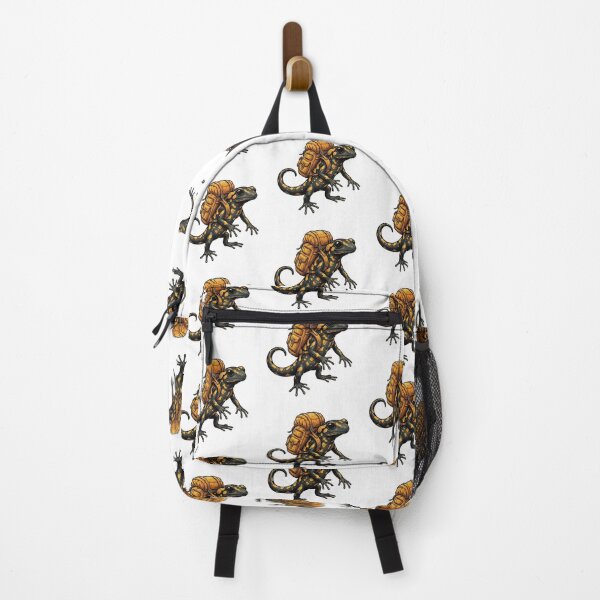 Artikelvorschau, Salamander Adventure Explorer – Vintage Amphibian Backpacker entworfen und verkauft von timizar.