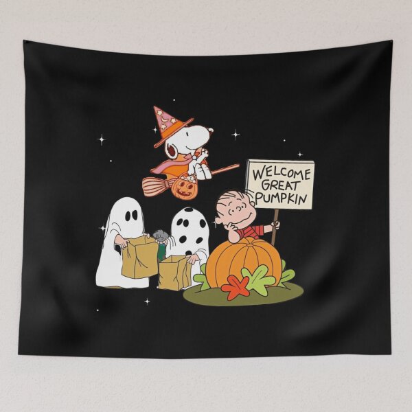 Item preview, Peanuts Snoopy Welcome Great Pumpkin  designed and sold by Sapphirajorie.