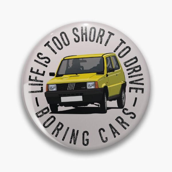 Item preview, Life is Too Short to Drive Boring Cars - Yellow Panda designed and sold by knappidesign.